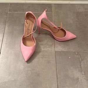 Pink Chinese laundry heels